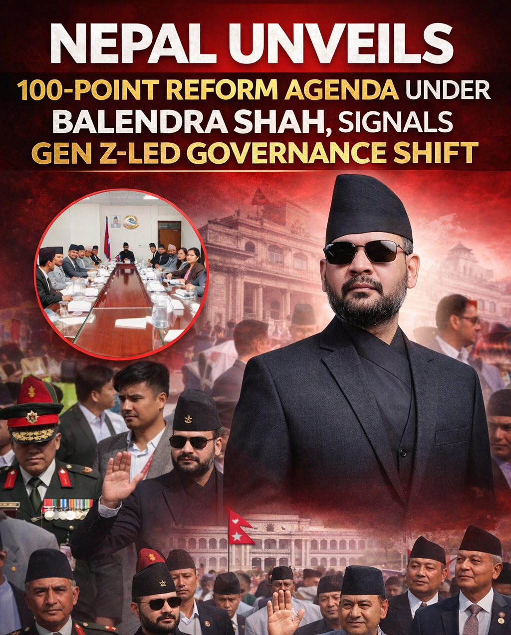 Nepal: Unveils 100-Point Reform Agenda Under Balendra Shah, Signals Gen Z-Led Governance Shift